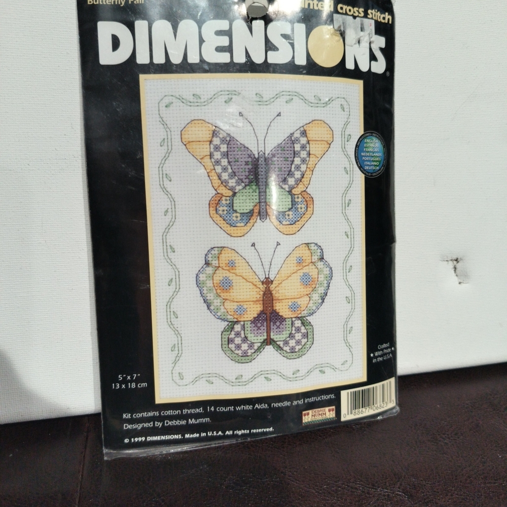 Dimensions Butterfly Cross Stitch Kit - Multicolor - Picture 2 of 4